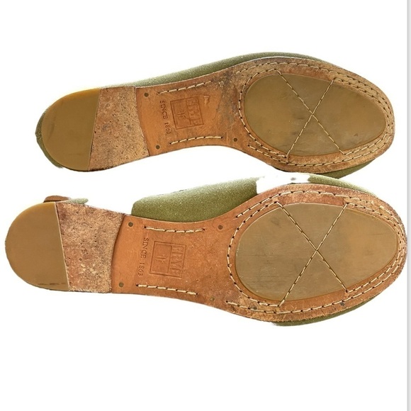 Frye Suede Wendy Lace-Up Loafers - Picture 6 of 8